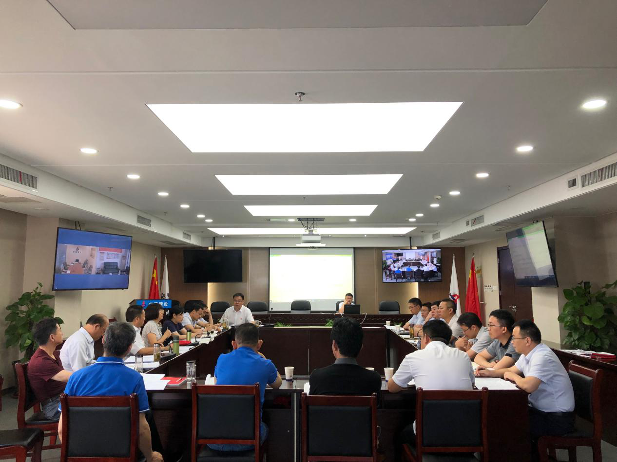 安建建设党委开展“不忘初心、切记使命”主题教育集中学习钻研