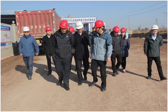 集团公司党委副书记牛曙东赴安建建设G206（舒城段）调研指导事情