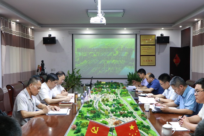 太湖县委常委、常务副县长赵俊杰赴安建投资太湖PPP项目公司调研