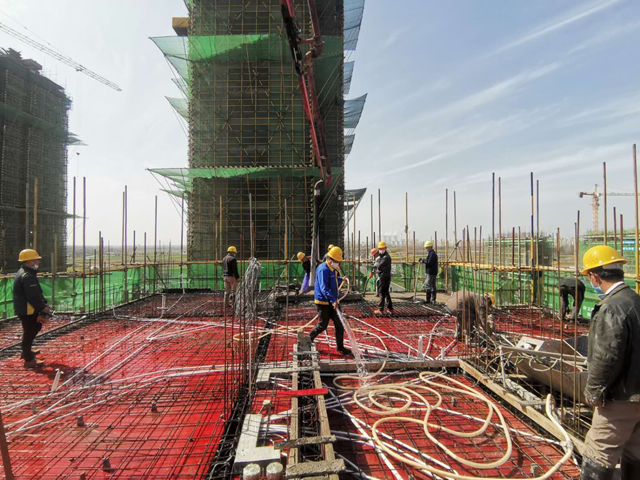 安徽一建吹响复工复产“冲锋号”