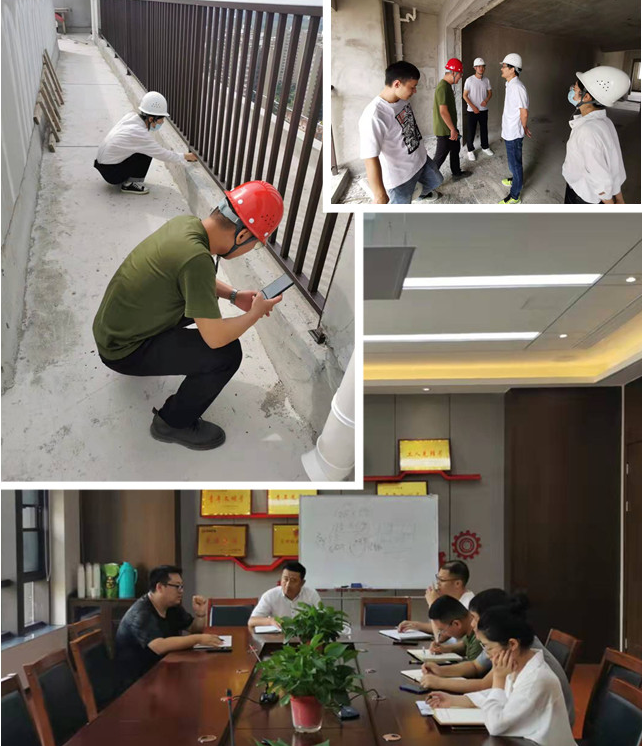 以火热劳动 向国庆献礼:安建地产阜南公司劳动竞赛展风范  全员大干争一流