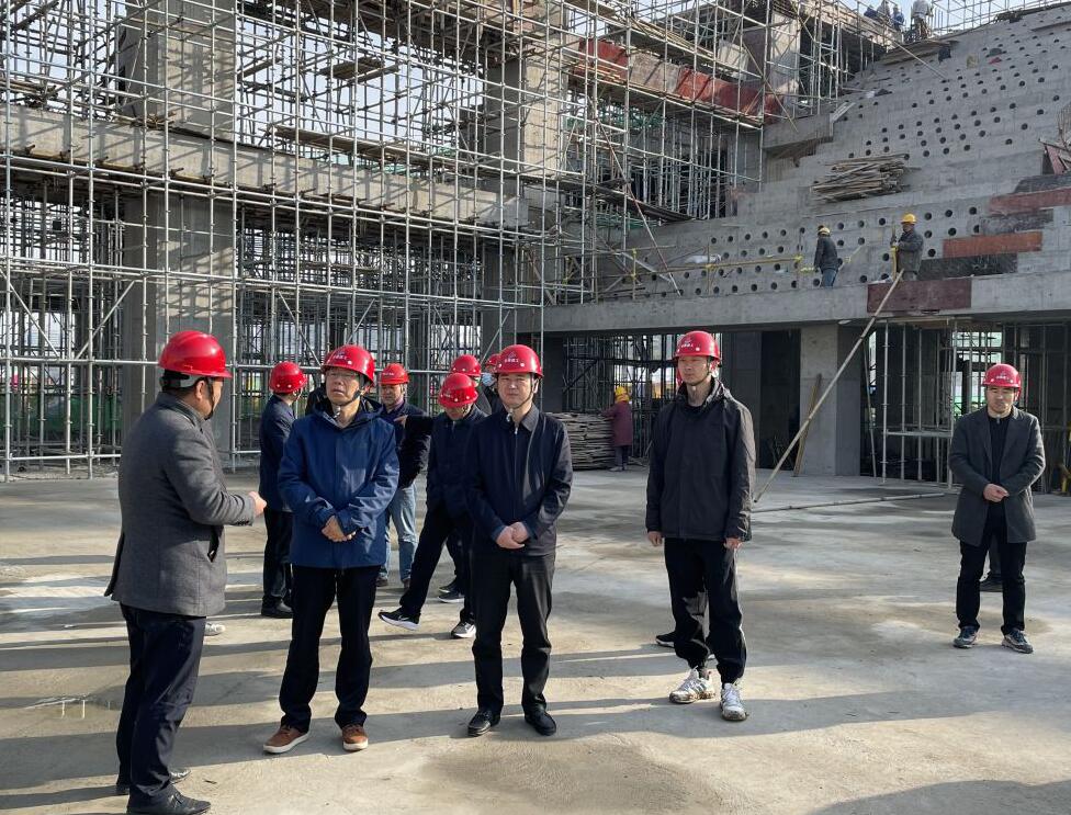 股份公司董事长王厚良赴安徽水利天长高铁焦点区项目调研