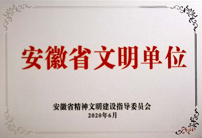 喜报！安徽三建公司再度荣获“安徽省文明单位”殊荣