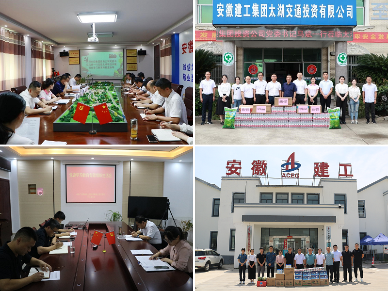 安建投资公司向导班子赴所属支部加入党史学习教育专题组织生涯会