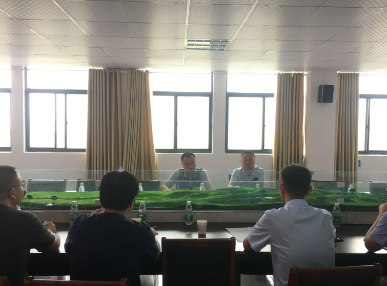 安徽路港总司理叶明林赴下层单位调研指导事情