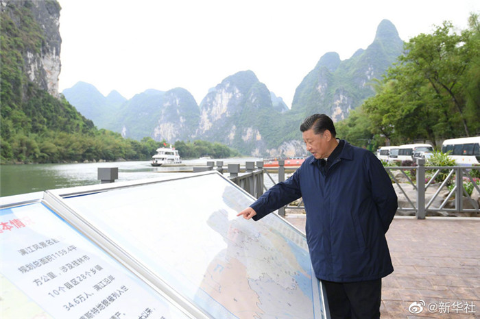 习近平谈漓江流域综合治理：万万不要破损生态情形