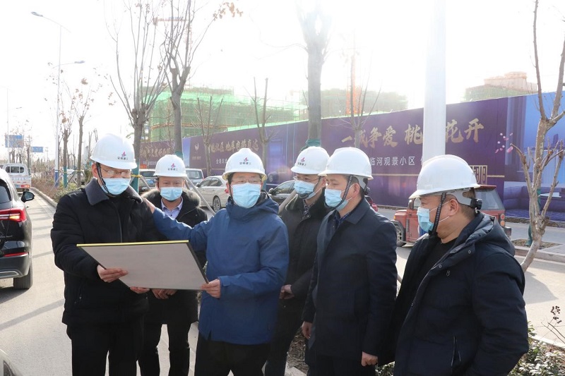 股份公司董事长王厚良赴安建投资灵璧PPP项目检查指导事情