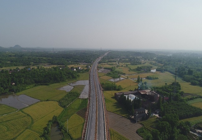 安徽路桥集团广德S215宜徽公路改365英国上市程PPP项目顺遂通过交工验收