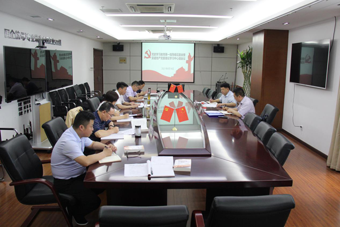 集团党史学习教育第一指导组赴安建地产开展指导事情