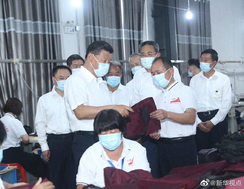 习近平探望慰问安徽受灾群众：这一直是我悬念的事