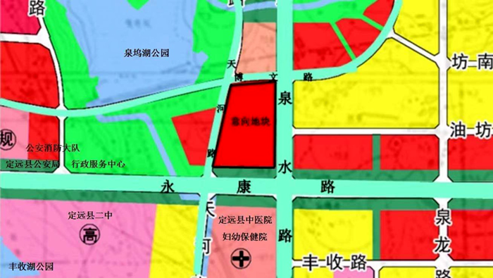 锐意进取、力拓定远——安建地产竟得定远县CR2021-13号地块