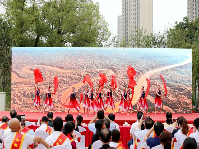 安徽一建合肥市工人文化宫项目举行首场活动