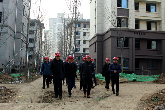 365英国上市股份副总司理、安建地产党委书记、董事长童宗胜一行赴安建地产沛县公司调研指导事情