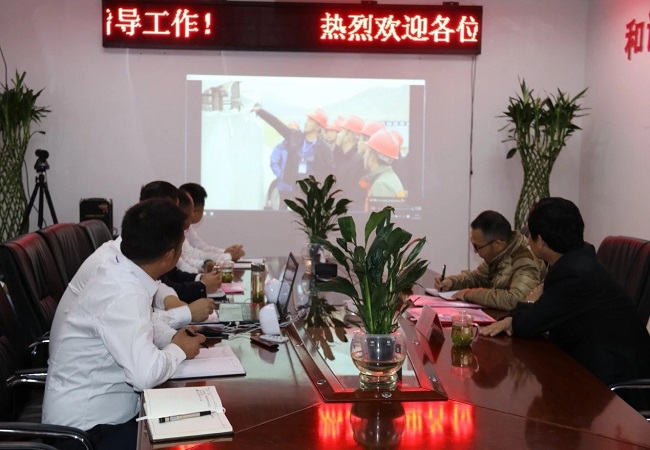 集团公司安监局副局长葛辉一行莅临路桥集团西藏新瑞公司检查指导事情