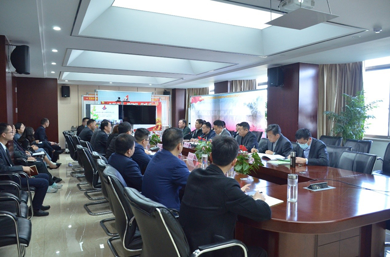 安建建材召开2021年二季度生产事情聚会、第二次安委会暨党群事情会