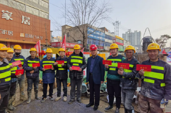 【就地过年 暖在心间】走进路桥集团灵璧EPC项目 