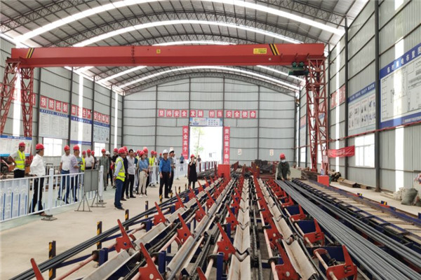 省港投公司2020年水运工程建设“质量月”现场会在灵璧船闸项目顺遂召开