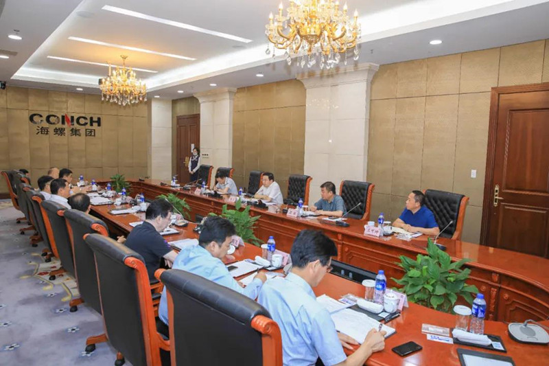 李中赴海螺集团等四户省属企业开展第五轮包保督导