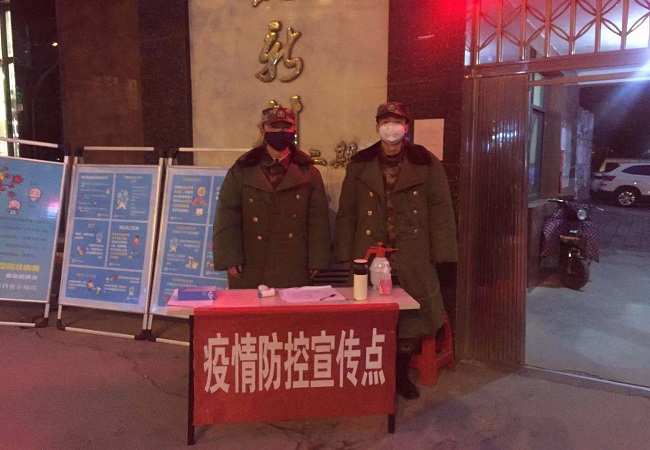 安徽路桥集团抗击疫情，，，，，共青团员在一线