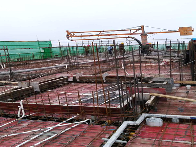 安徽一建各项目部掀起抢工热潮