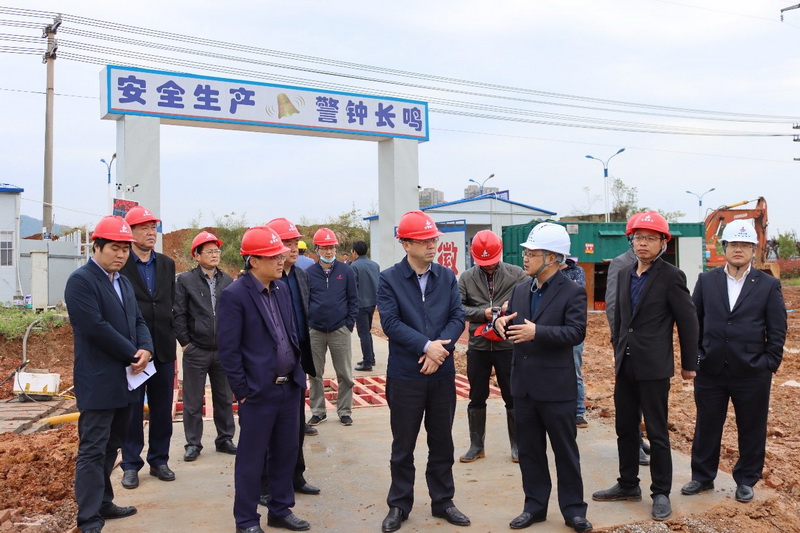 铜陵市义安区主要向导赴安建投资铜陵PPP项目调研