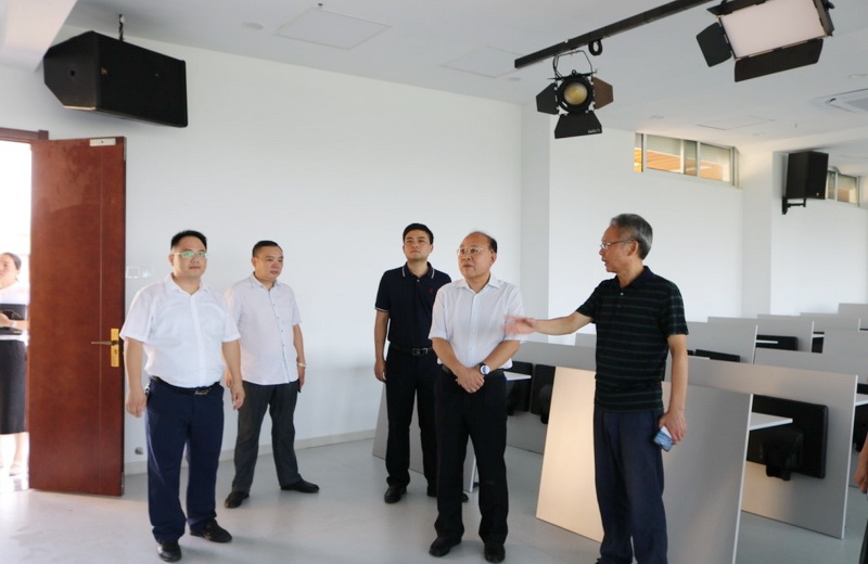 绩溪县委书记黄德泉调研安建投资绩溪县委党校PPP项目