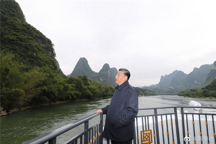 习近平谈漓江流域综合治理：万万不要破损生态情形