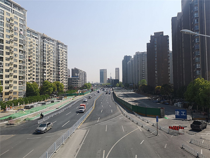 合肥轨道交通4号线呈坎路站工具向施工蹊径主体顺遂放行 
