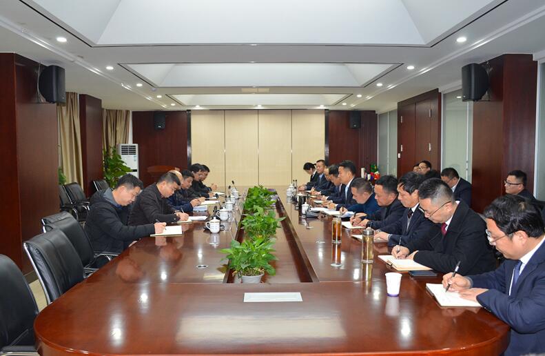 赵时运赴安建建材调研指导事情