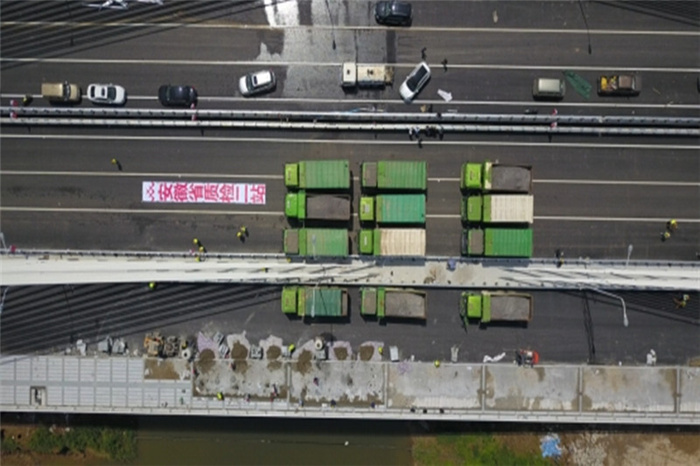 滁州大桥迎“大考” 荷载试验严把关 ——滁州大桥荷载试验圆满完成
