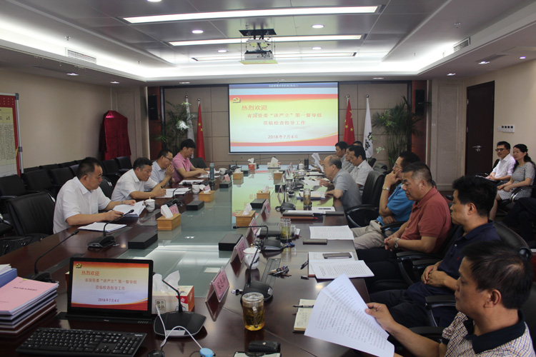 省国资委督导集团公司“讲严立”专题警示教育事情