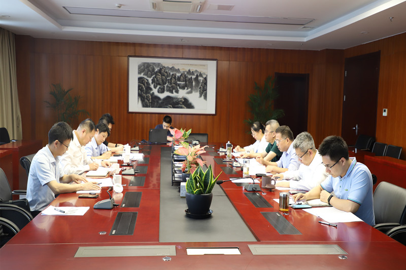 股份公司副总司理孙学军一行莅临安徽建科调研