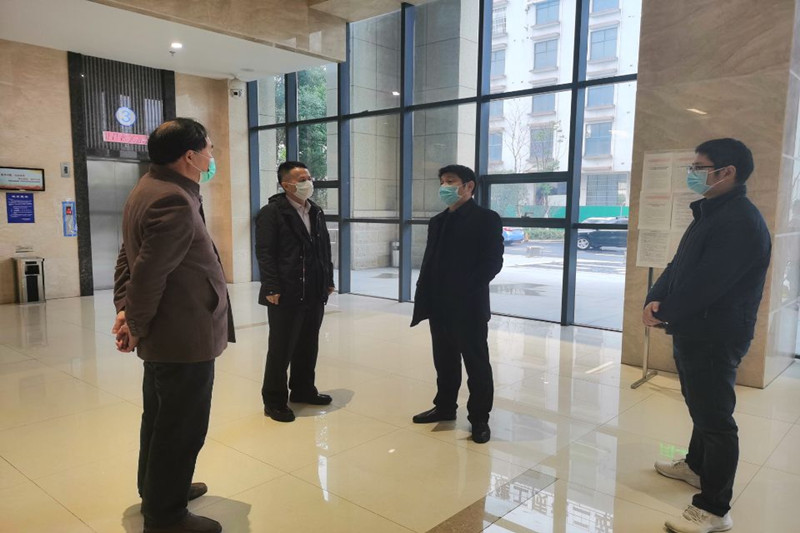 股份公司财务总监徐亮赴安徽建科调研督导