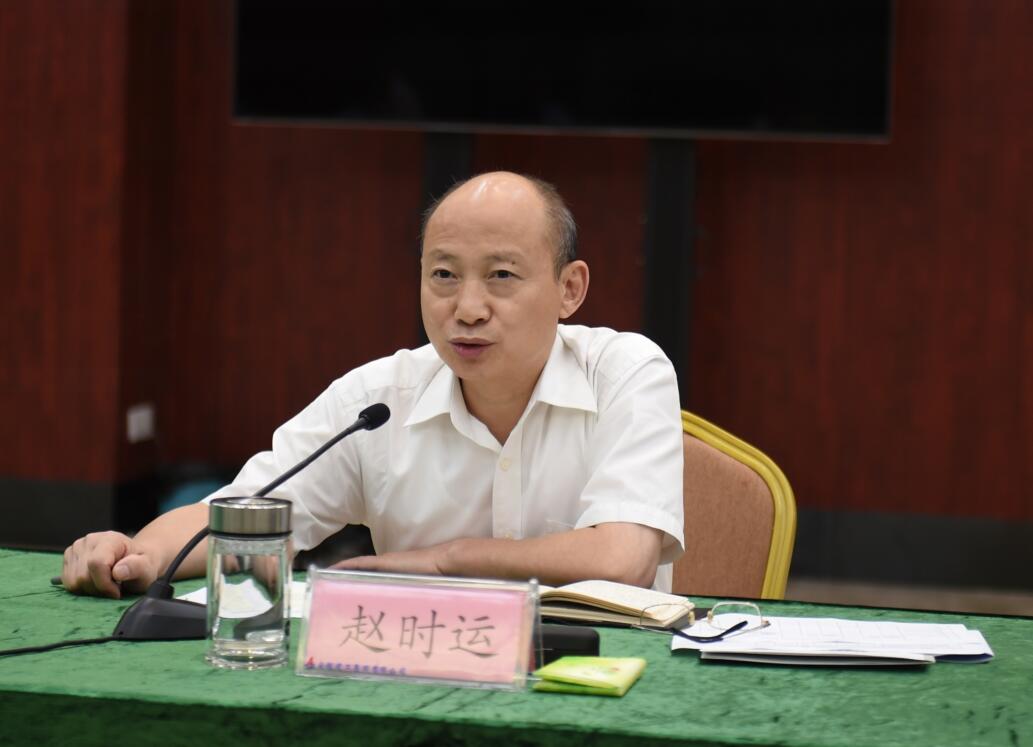 赵时运会见瑶海区委书记陆勤山一行