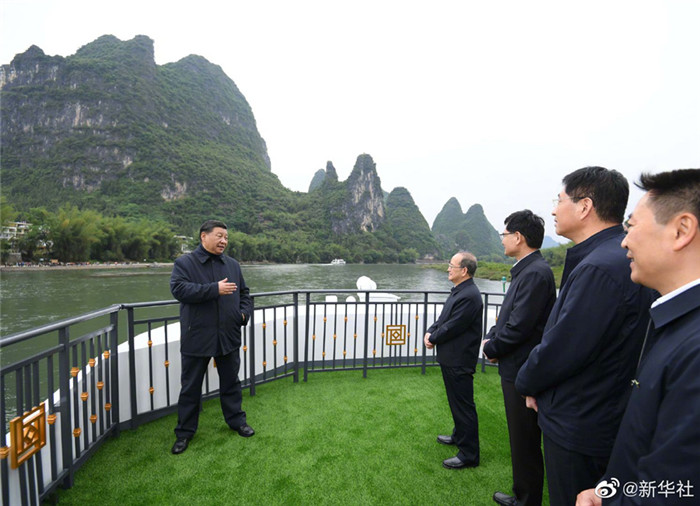 习近平谈漓江流域综合治理：万万不要破损生态情形