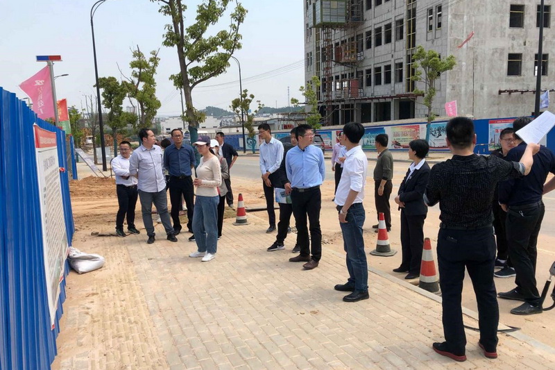 安庆市发改委调研组赴安建投资太湖S246PPP项目调研指导