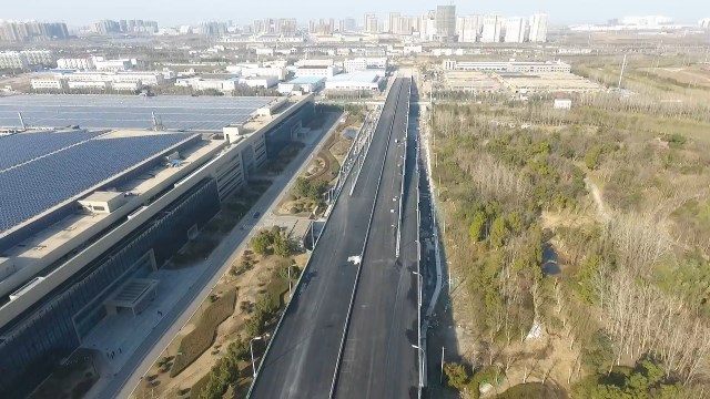 安徽路港公司董事长、总司理李振标赴铜陵路高架项目检查指导事情