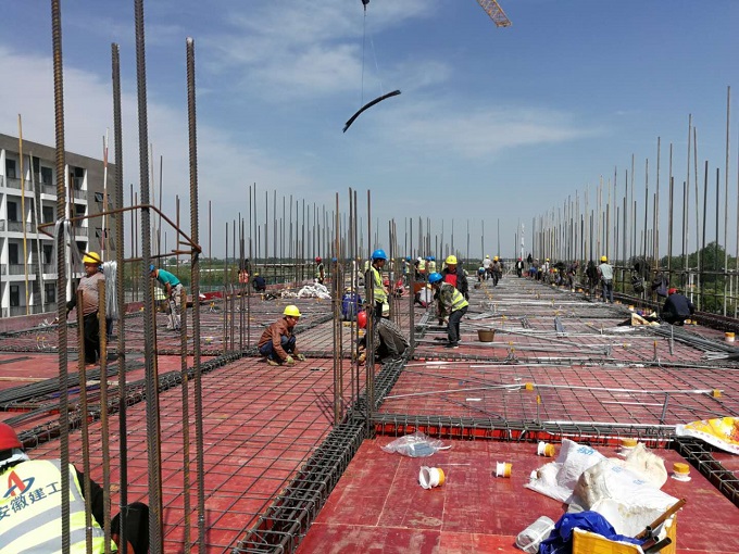安建总承包党建领航&#8226;竞赛超产系列报道之一：安理工项目顺遂交付使用