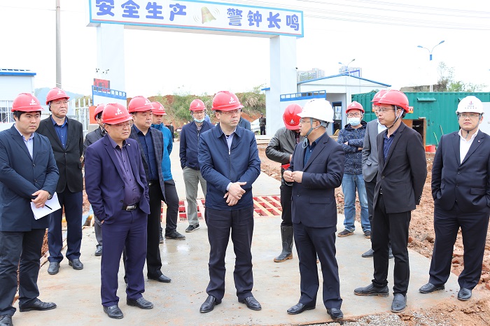 铜陵义安区长姚贵平赴义安开发区PPP项目调研指导