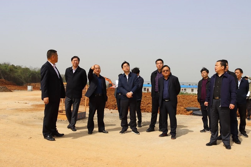 铜陵市义安戋戋委副书记、区长姚贵平赴安建投资铜陵PPP项目调研