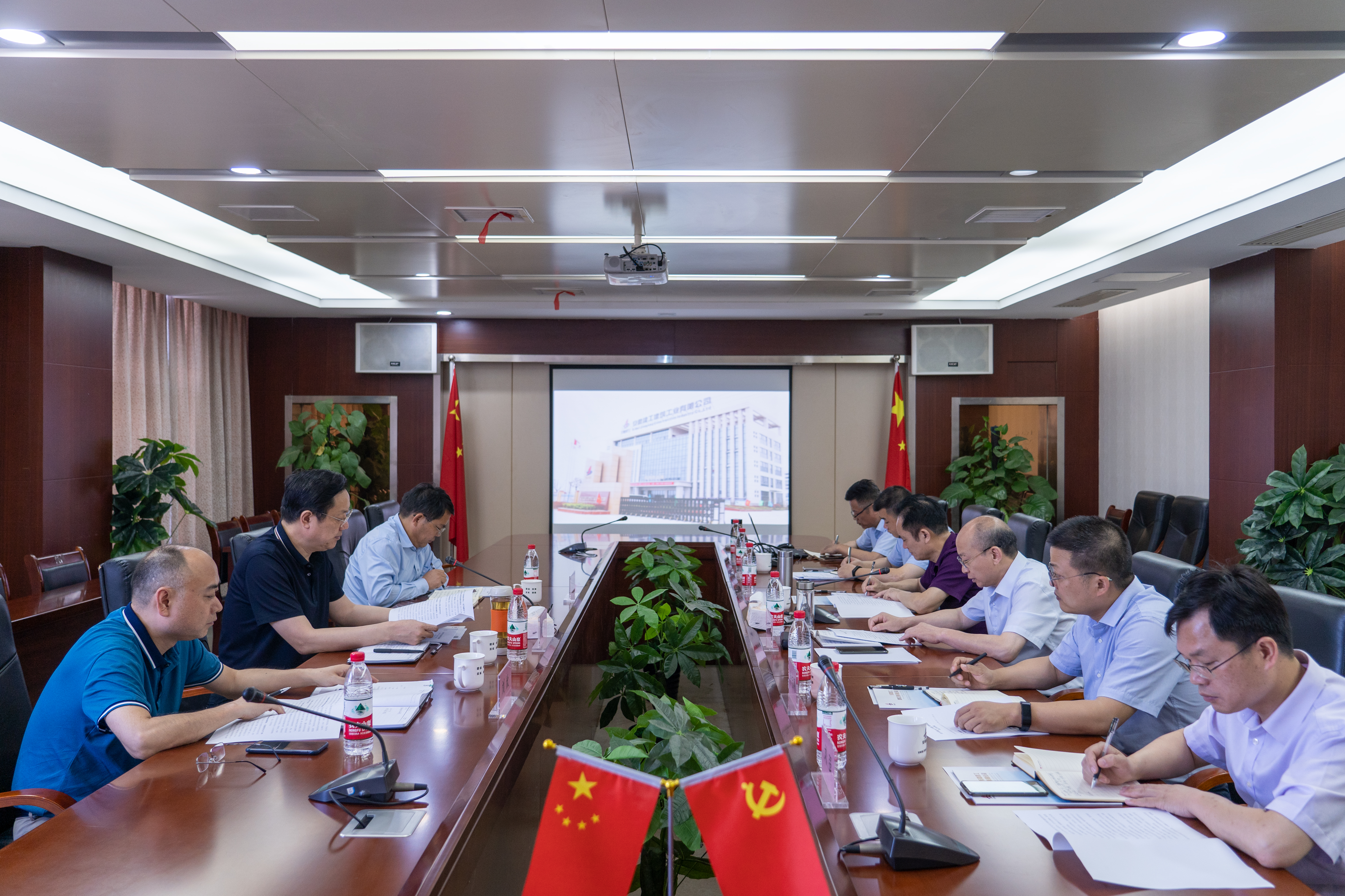 省国资委第四包保督导组赴肥东工业化基地调研并开展第三轮包保督导事情