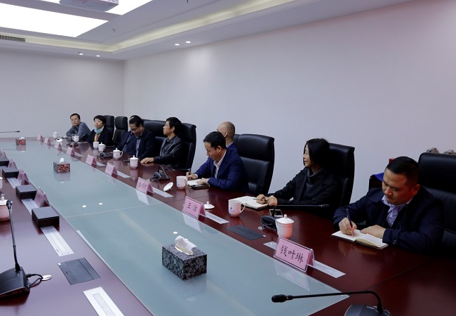 广德县交通运输局局长彭常国一行前来路桥集团旅行交流