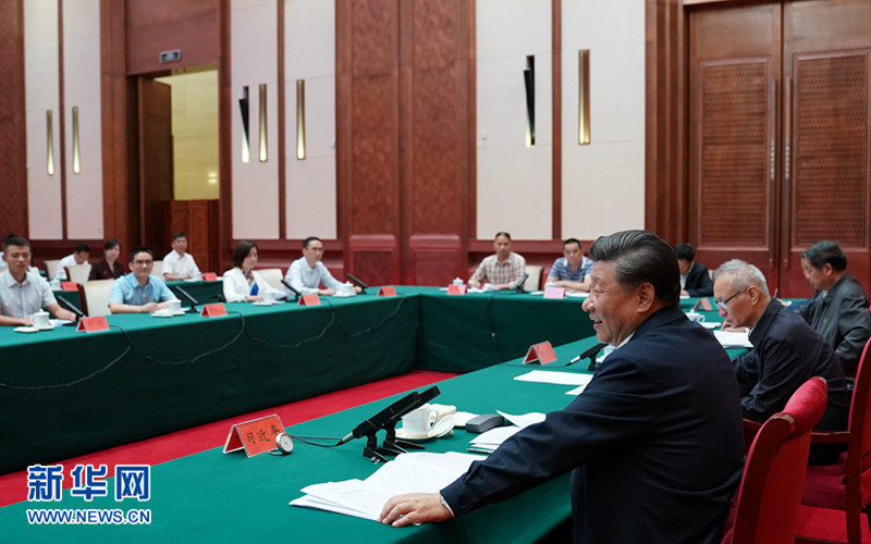 习近平在下层代表座谈会上强调 把增强顶层设计和坚持问计于民统一起来 推动“十四五”妄想体例切合人民所思所盼
