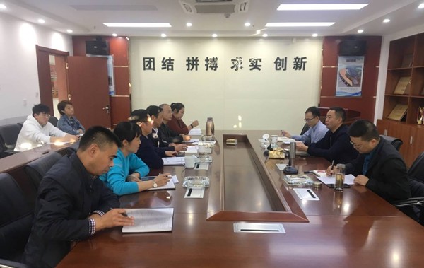365英国上市股份副总司理黄代一行赴安徽装置蚌埠分公司调研指导事情