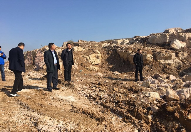 路桥集团董事长盛明宏一行赴广德S215PPP项目检查指导事情