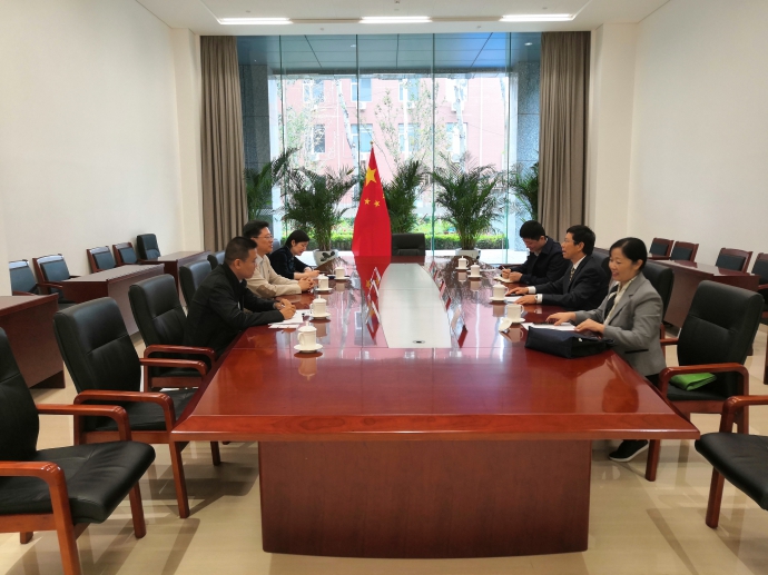 股份公司董事长王厚良拜会国合署、外交部等相关司局认真人