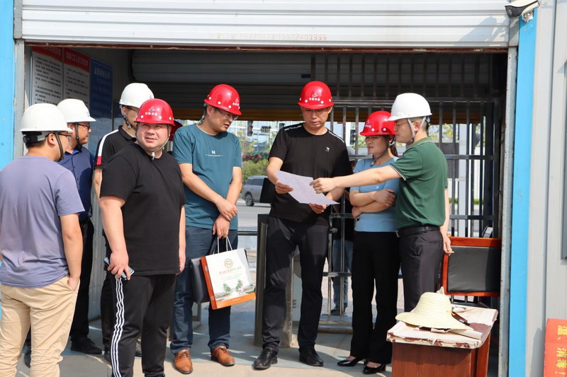 阜阳市颍东区副区长沙学珍赴安建投资阜阳PPP项目调研