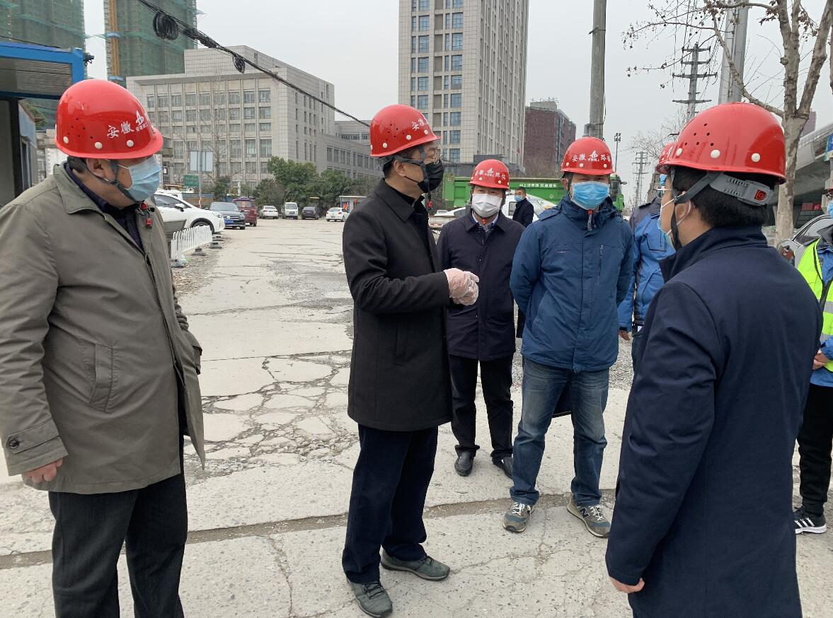 刘家静赴部分重点项目调研督导疫情防控和复工复产事情