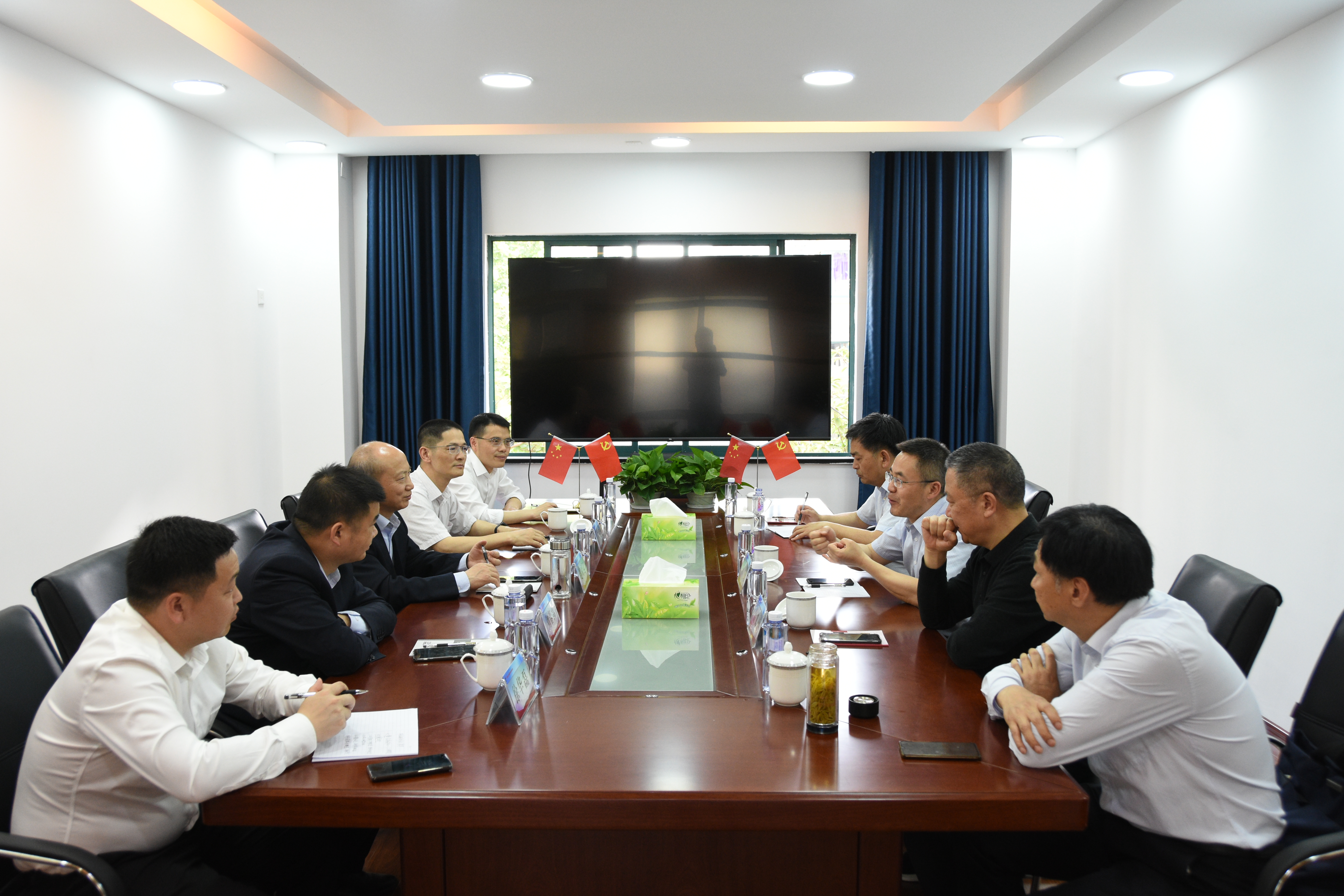 赵时运赴安徽365英国上市全椒建投调研并与全椒县委书记、县长杨光谈判