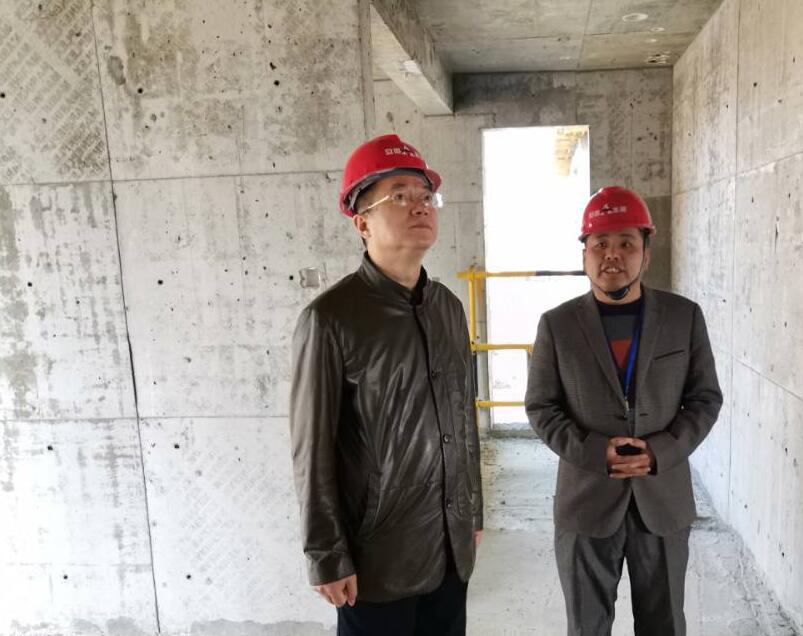 刘家静调研安建·翰林天筑项目